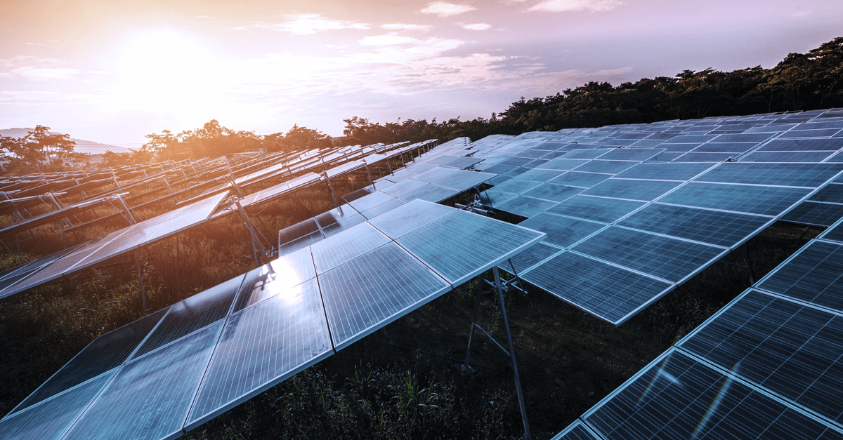 Solar Panels in sunshine_Solar park controller